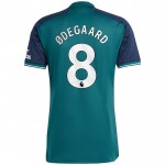 Günstige Fußballtrikots Arsenal Odegaard 8 3rd trikot 2023-24 Kurzarm